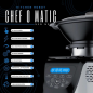 BEST DIRECT Chef-O-Matic ® Kitchen Robot Küchenmaschine mit Kochfunktion weiß (Rührschüsselkapazität: 3 Liter, 1200 Watt)