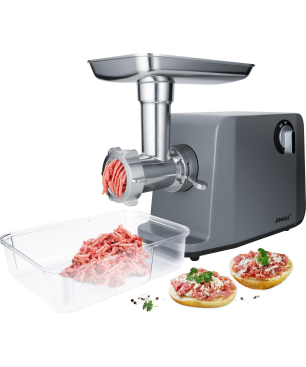 STEBA MG 3000 PRO Fleischwolf 1200 Watt Edelstahl/Grau