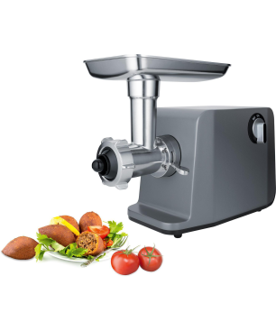 STEBA MG 3000 PRO Fleischwolf 1200 Watt Edelstahl/Grau