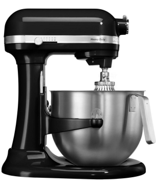 KITCHENAID 5KSM7591XEOB 6,9L HEAVY DUTY ONYX SCHWARZ Küchenmaschine Onyx Schwarz (Rührschüsselkapazität: 6,9 Liter, 500 Watt)