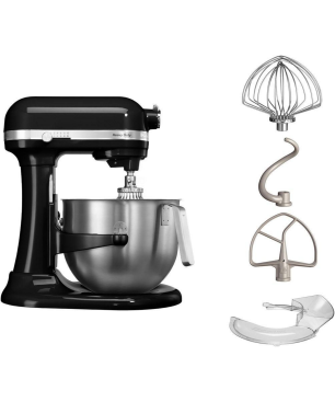 KITCHENAID 5KSM7591XEOB 6,9L HEAVY DUTY ONYX SCHWARZ Küchenmaschine Onyx Schwarz (Rührschüsselkapazität: 6,9 Liter, 500 Watt)