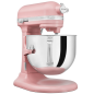 KITCHENAID 5KSM7580XEDR Sparset inkl. 5 Zubehöre Küchenmaschine Rosa (Rührschüsselkapazität: 6,9 Liter, 500 Watt)