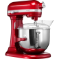 KITCHENAID 5KSM7580XECA Sparset inkl. 5 Zubehöre Küchenmaschine Liebesapfel Rot (Rührschüsselkapazität: 6,9 Liter, 500 Watt)