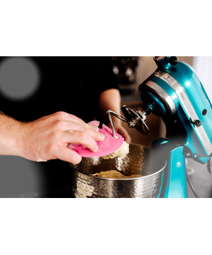 KITCHENAID 5KSM7580XEOB Sparset inkl. 5 Zubehöre Küchenmaschine Onyx Schwarz (Rührschüsselkapazität: 6,9 Liter, 500 Watt)