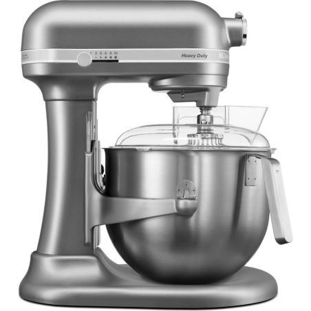 KITCHENAID 5KSM7591XESL 6,9L HEAVY DUTY SILBER Küchenmaschine Silber (Rührschüsselkapazität: 6,9 Liter, 500 Watt)