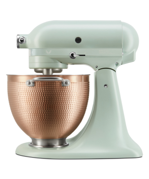 KITCHENAID 5KSM180LEELB Set inkl. Edelstahlrührelmenten und 4 Zubehöre Küchenmaschine BLOSSOM (300 Watt)