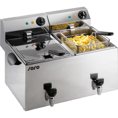 SARO PROFRI 88 V Fritteuse 3250 Watt Edelstahl