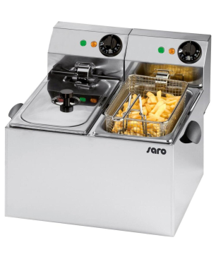 SARO PROFRI 44 Fritteuse 2000 Watt Edelstahl