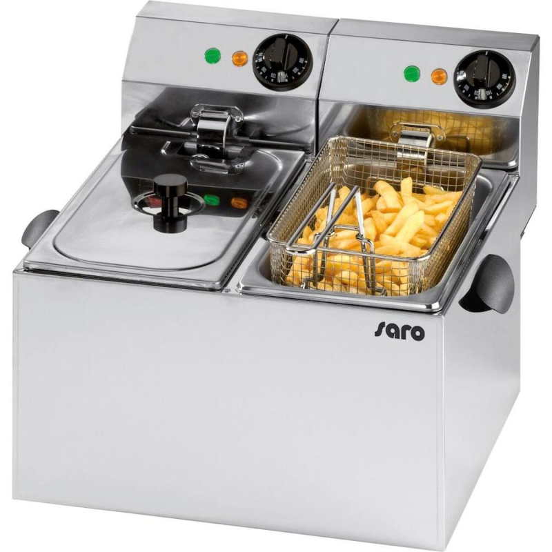 SARO PROFRI 44 Fritteuse 2000 Watt Edelstahl