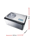 STEBA IC 180 Eismaschine (180 Watt, Edelstahl/Schwarz)