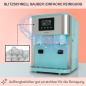KLARSTEIN Eiszeit Crush Eiswürfelmaschine (150 Watt, Pastellblau)