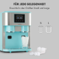 KLARSTEIN Eiszeit Crush Eiswürfelmaschine (150 Watt, Pastellblau)