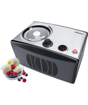 STEBA IC 150 Eismaschine (150 Watt, Edelstahl/Schwarz)