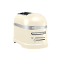 KITCHENAID ARTISAN mit 1 Sandwichzange 5KMT2204EAC Toaster Almondcream (1250 Watt, Schlitze: 2)