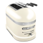 KITCHENAID ARTISAN mit 1 Sandwichzange 5KMT2204EAC Toaster Almondcream (1250 Watt, Schlitze: 2)