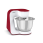 BOSCH MUM 54 R 00 STARTLINE Küchenmaschine Weiß/Rot (Rührschüsselkapazität: 3,9 Liter, 900 Watt)