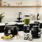 WESTINGHOUSE WES07 Wasserkocher Toaster Mixer Set schwarz (815 Watt, Schlitze: 2)