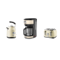 WESTINGHOUSE WES26 Wasserkocher Toaster Kaffeemaschine Set weiß (1750 Watt, Schlitze: 4)