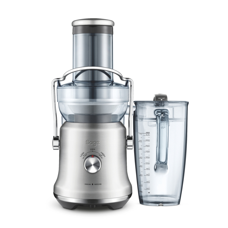 SAGE SJE530BSS4EE1 the Nutri Juicer Cold Plus Entsafter 1300 Watt, Gebürstetes Edelstahl