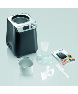 SEVERIN EZ 7407 Eismaschine (135 Watt, schwarz-matt)