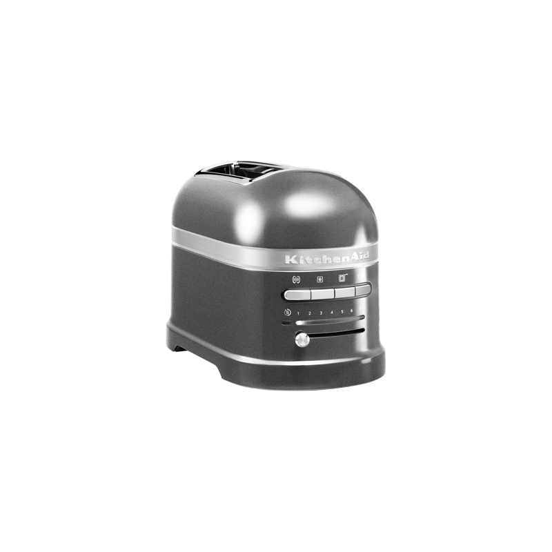 KITCHENAID 5KMT2204EMS Artisan Toaster Silber (1250 Watt, Schlitze: 2)