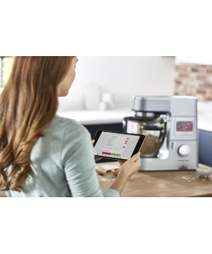 KENWOOD Cooking Chef XL KCL95.424SI Küchenmaschine mit Kochfunktion Silber (Rührschüsselkapazität: 6,7 Liter, 1500 Watt)