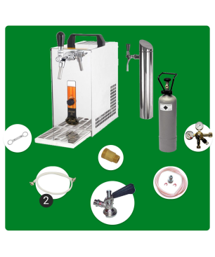 ICH-ZAPFE Set - Zapfanlage PYGMY 25 1- ltg, 30 L/h - Zapfkopf: ohne - Set Zapfanlage