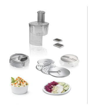 BOSCH MUM 54270 DE Küchenmaschine Weiß/Silber (Rührschüsselkapazität: 3,9 Liter, 900 Watt)