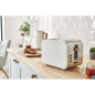 SWAN Nordic STRP1060WHTNEU Set Toaster und Wasserkocher Weiß (2200 Watt, Schlitze: 2)