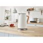 SWAN Nordic STRP1060WHTNEU Set Toaster und Wasserkocher Weiß (2200 Watt, Schlitze: 2)
