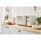 SWAN Nordic STRP1060WHTNEU Set Toaster und Wasserkocher Weiß (2200 Watt, Schlitze: 2)