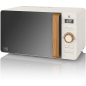 SWAN Nordic STRP1060WHTNEU Set Toaster und Wasserkocher Weiß (2200 Watt, Schlitze: 2)