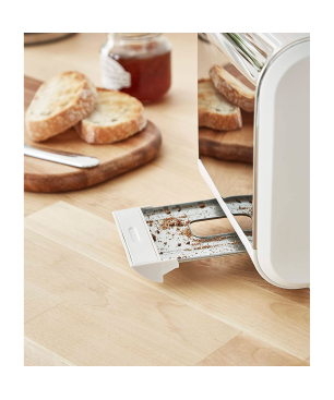 SWAN Nordic STRP1060WHTNEU Set Toaster und Wasserkocher Weiß (2200 Watt, Schlitze: 2)