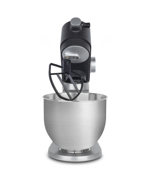 H.KOENIG H.Koenig KM120er Küchenmaschine / Edelstahl /8 Geschwindigkeiten /Schneebesen, Rührbesen, Knethaken Küchenmaschine Sc