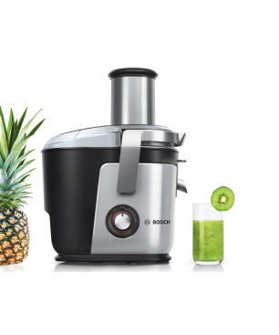 BOSCH MES 4010 SILBER/SCHWARZ Entsafter 1200 Watt, Silber/Schwarz