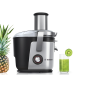 BOSCH MES 4010 SILBER/SCHWARZ Entsafter 1200 Watt, Silber/Schwarz