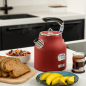 WESTINGHOUSE WES11 Wasserkocher Toaster Mixer Set rot (1750 Watt, Schlitze: 4)