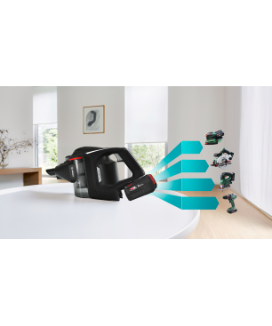 BOSCH BSS8225POW Stielsauger, Akkubetrieb